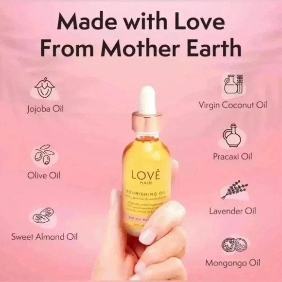 Love Hair Nourishing Oil 2oz/59ml. NIB MSRP $35. - Picture 3 of 4